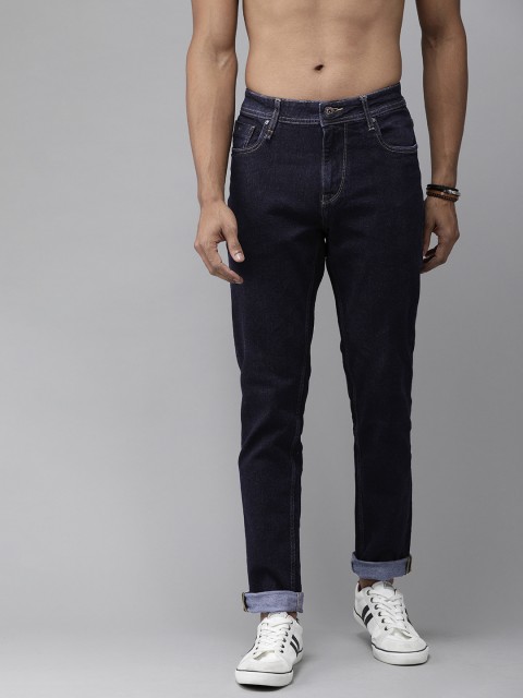 

Roadster Men Blue Slim Tapered Fit Mid-Rise Clean Look Stretchable Jeans