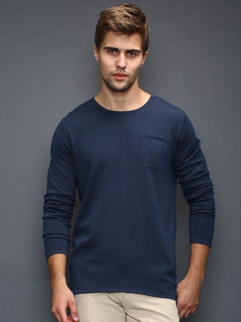 

SELECTED Navy Sweater, Navy blue