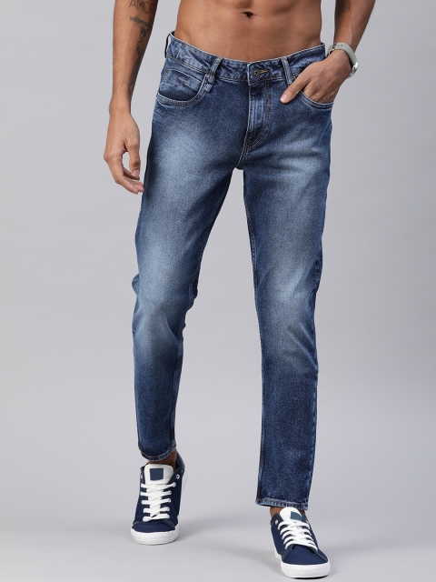 

Roadster Men Blue Slim Tapered Fit Mid-Rise Clean Look Stretchable Jeans