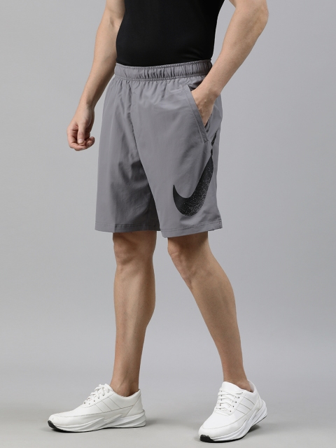 

Nike Men Grey Solid AS M NK FLX SHORT WVN2.0GX1NFS Regular Fit Training Sports Shorts