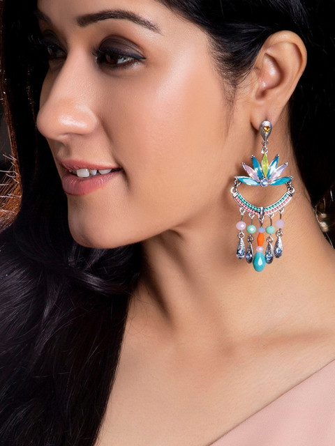 

TOKYO TALKIES X rubans FASHION ACCESSORIES Multicoloured Classic Drop Earrings, Multi