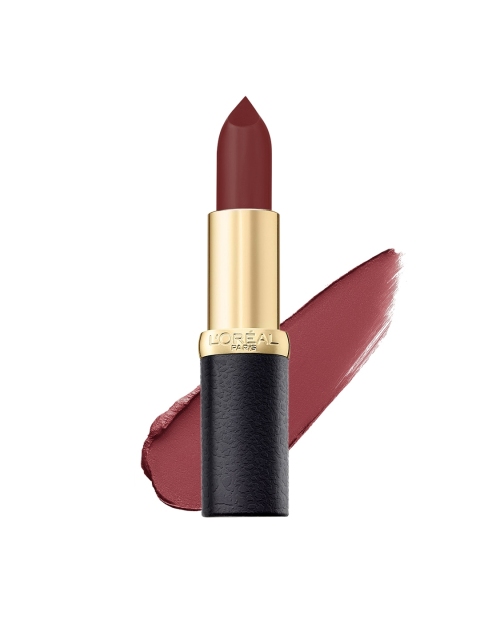 

LOreal Paris Color Riche Moist Rosewood Forest Matte Lipstick 301 3.7 g, Red