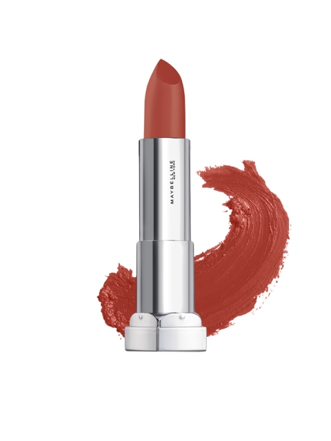 

Maybelline New York Color Sensational Satin Lipstick - Risk Taking Coral 510, Brown