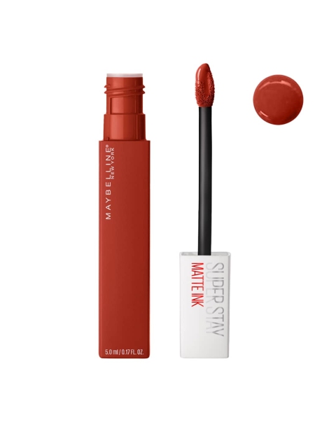 

Maybelline New York Super Stay Matte Ink Liquid Lipstick - 117 Ground Breaker 5 ml, Red