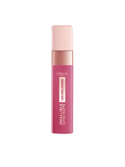 

LOreal Paris Infallible Ultra Matte Liquid Les Macarons Lipstick - 820 Praline Of Paris, Pink