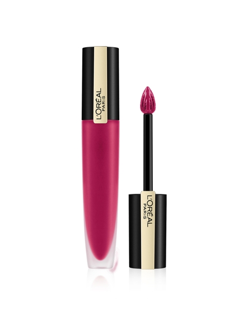 

LOreal Paris Rouge Signature Matte Liquid Lipstick - Desired 140, Pink