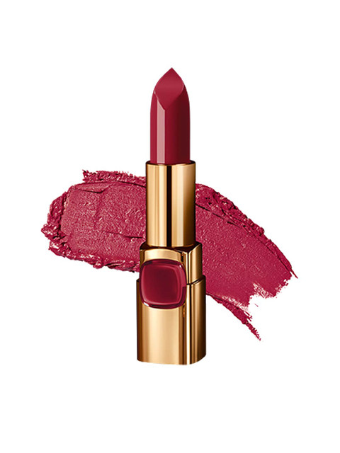 

LOreal Paris Color Riche Moist Matte Lipstick- Black Cherry RW513 3.7 g, Red