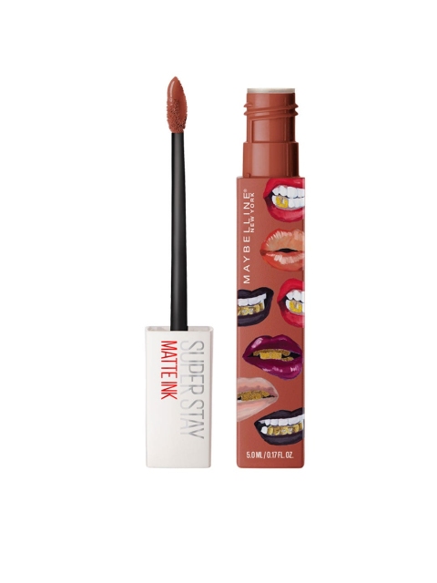 

Maybelline New York Super Stay Matte Ink Liquid Lipstick Amazonian 70 5 ml, Nude
