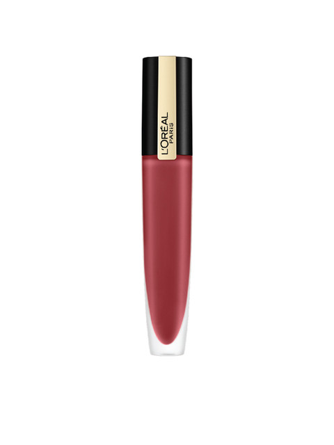 

L'Oreal Paris Rouge Signature Matte Liquid Lipstick - 129 I Lead, Brown