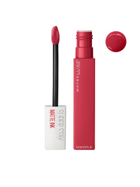 

Maybelline New York Super Stay Matte Ink Liquid Lipstick - 80 Ruler 5 g, Red