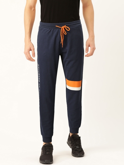 

United Colors of Benetton Men Navy Blue Solid Joggers