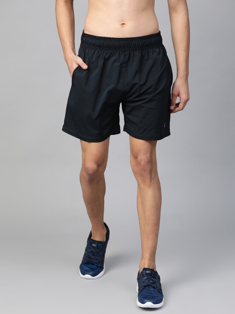

HRX by Hrithik Roshan Navy Blue Rapid Dry Antimicrobial Solid Regular Fit Running Shorts