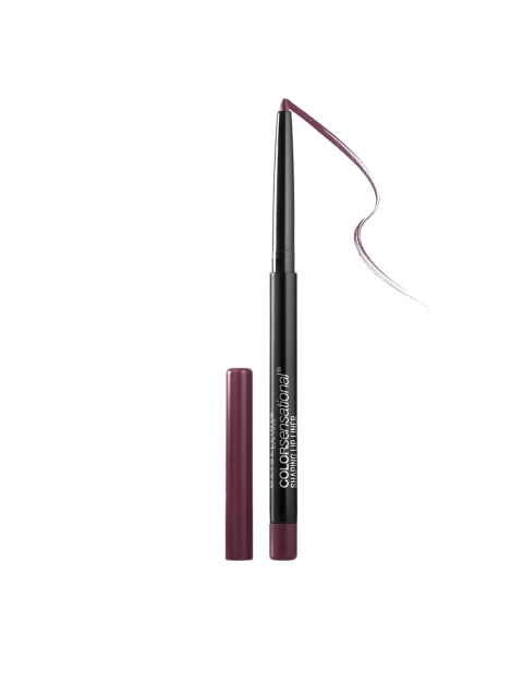 

Maybelline New York 160 Rich Wine Color Sensational Lip Liner 0.28 g, Purple