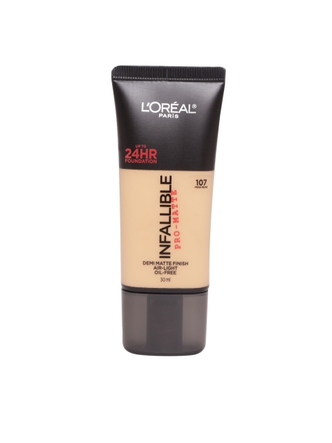 

LOreal Paris Infallible Pro-Matte Foundation - 107 Fresh Beige, 30 ml