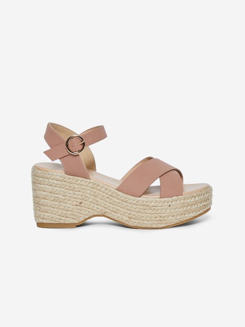 

DOROTHY PERKINS Women Dusty Pink Solid Wedges