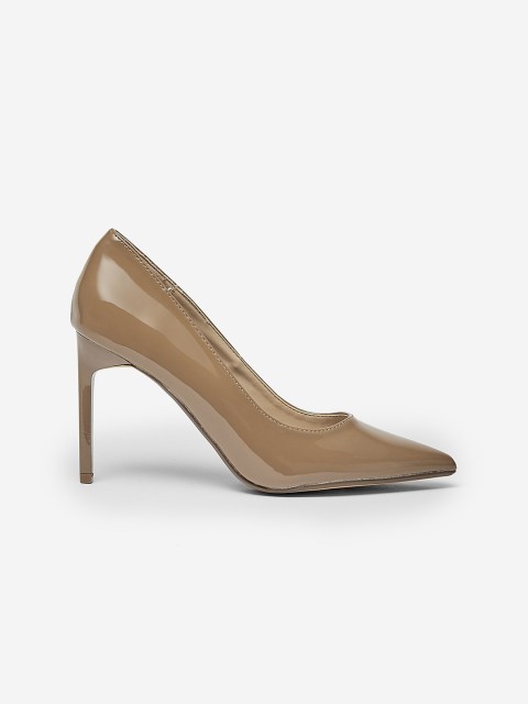 

DOROTHY PERKINS Women Brown Solid Pumps