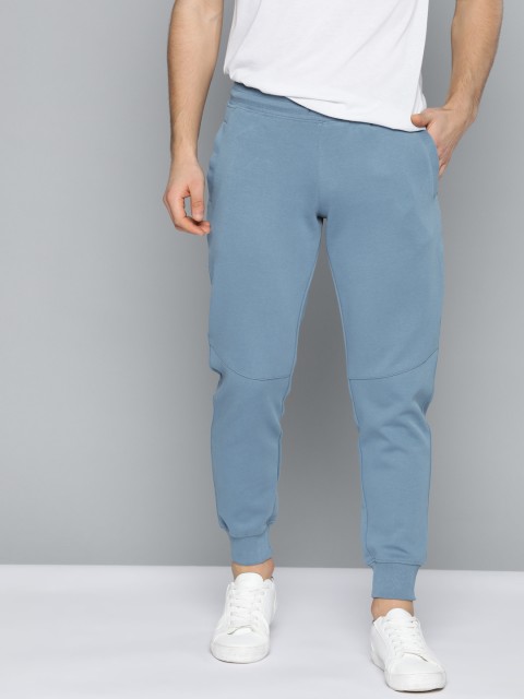 

Mast & Harbour Men Blue Straight-Fit Solid Joggers