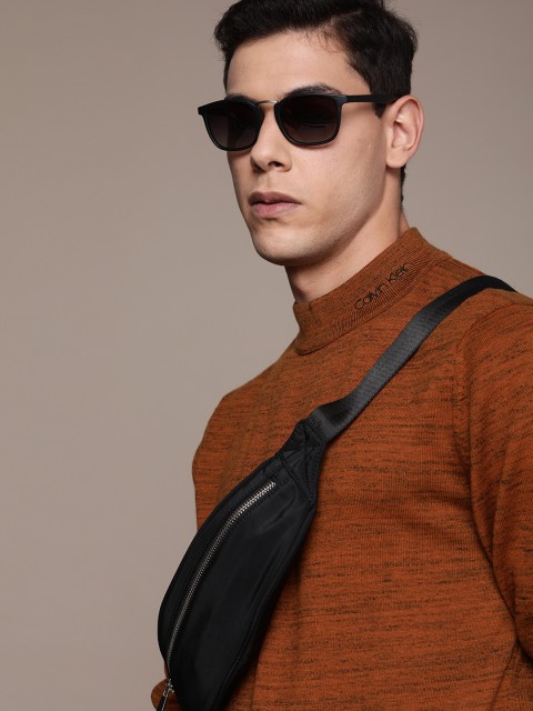 

Calvin Klein Jeans Men Brown Pullover Sweater