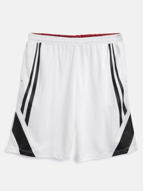 

HRX by Hrithik Roshan Boys Optic White Solid Regular Fit Rapid-Dry Active Shorts