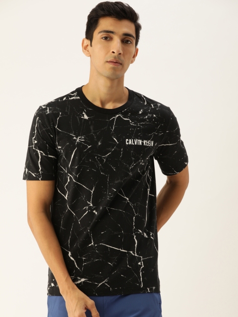 

Calvin Klein Jeans Men Black Printed Round Neck T-shirt