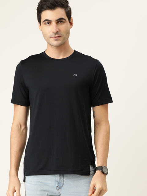 

Calvin Klein Jeans Men Black Printed Round Neck Training T-shirt