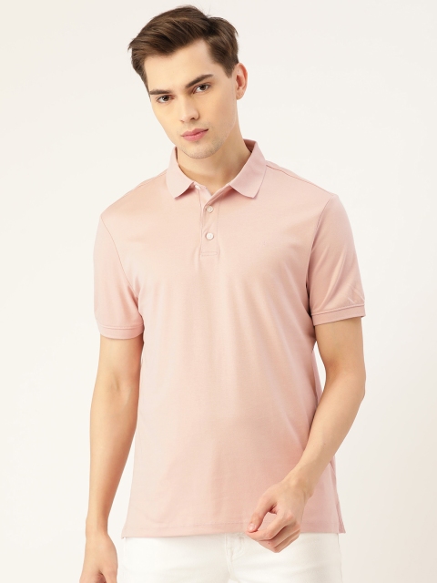 

Calvin Klein Jeans Men Pink Polo Collar T-shirt