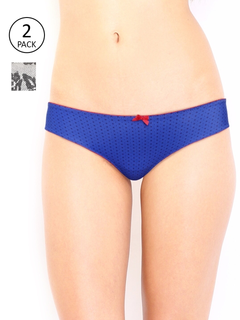 

Amante Women Pack of 2 Briefs, Blue
