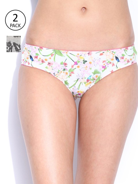 

Amante Women Pack of 2 Bikini Briefs, White