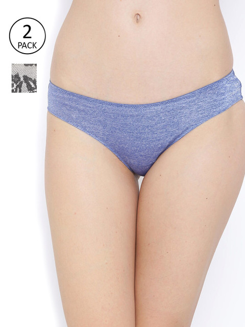 

Amante Women Pack of 2 Bikini Briefs, Blue