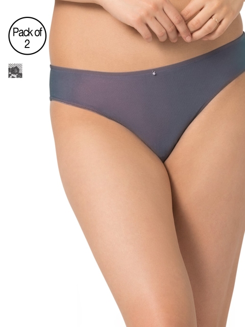 

Amante Women Pack of 2 Bikini Briefs, Purple