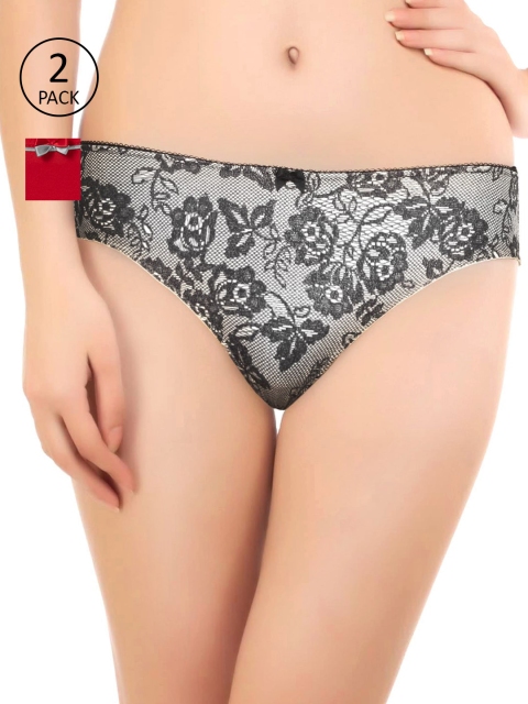 

Amante Women Pack of 2 Briefs, Black