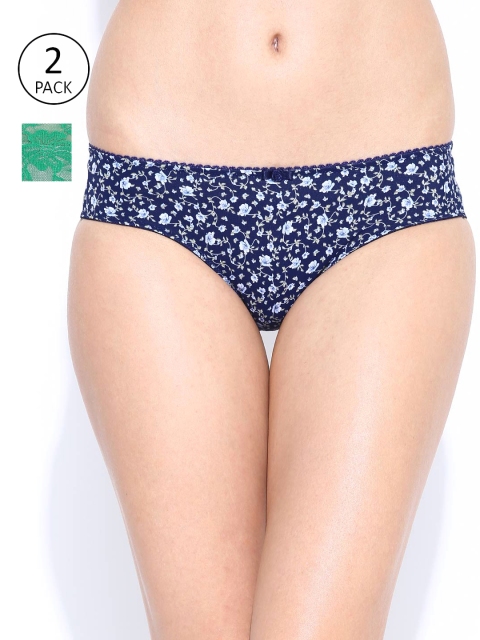 

Amante Women Pack of 2 Briefs, Green