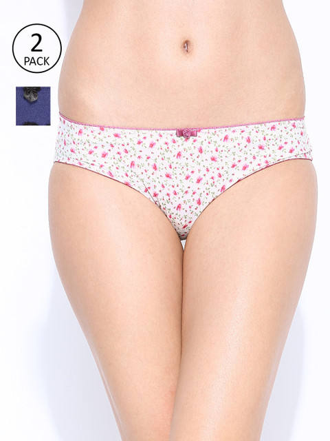 

Amante Women Pack of 2 Briefs, White
