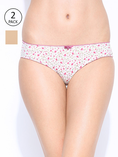 

Amante Women Pack of 2 Briefs, Nude