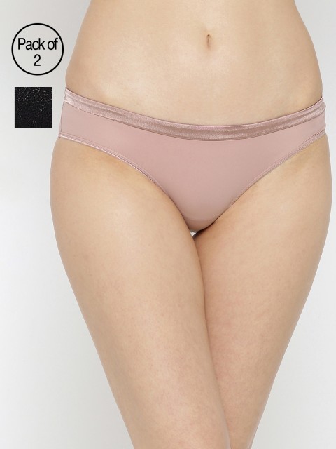 

Amante Women Pack of 2 Bikini Briefs, Pink