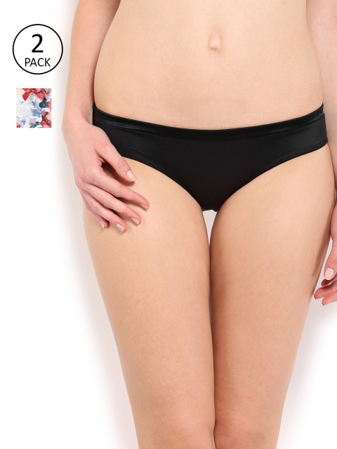 

Amante Women Pack Of 2 Briefs, Black