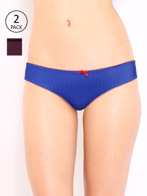 

Amante Women Pack of 2 Briefs, Purple