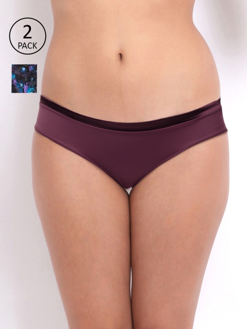 

Amante Women Pack of 2 Briefs, Purple