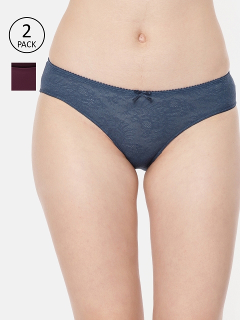 

Amante Women Pack of 2 Briefs, Purple