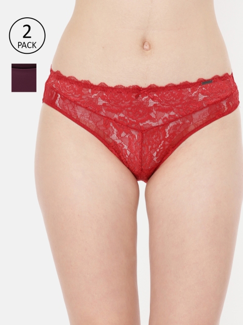 

Amante Women Pack of 2 Briefs, Purple
