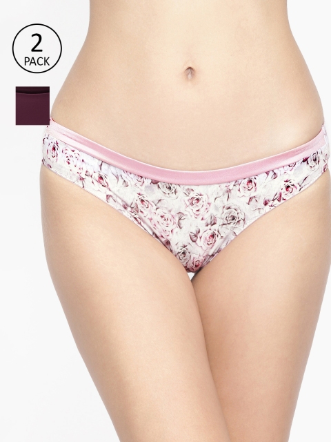 

Amante Women Pack of 2 Briefs, Purple