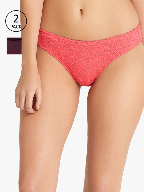

Amante Women Pack of 2 Briefs, Purple