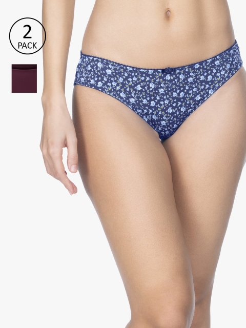 

Amante Women Pack of 2 Briefs, Purple