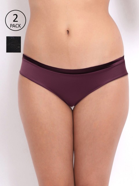 

Amante Women Pack of 2 Briefs, Purple