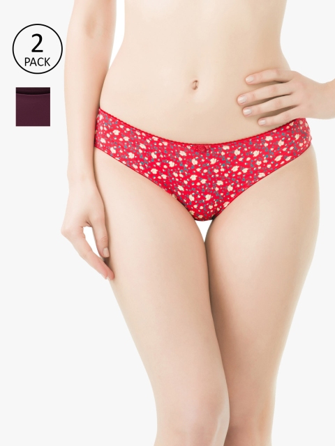 

Amante Women Pack of 2 Briefs, Purple