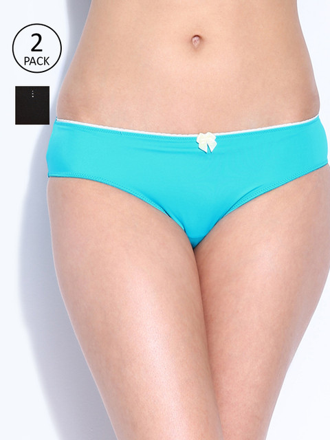 

Amante Women Pack of 2 Briefs, Black