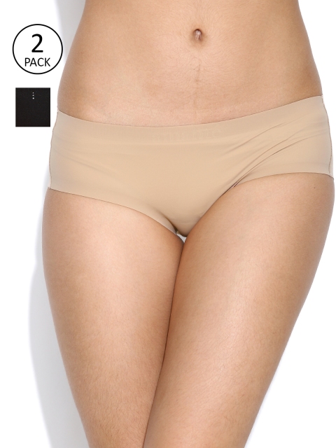 

Amante Women Pack of 2 Briefs, Black