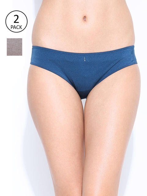 

Amante Women Pack of 2 Briefs, Teal