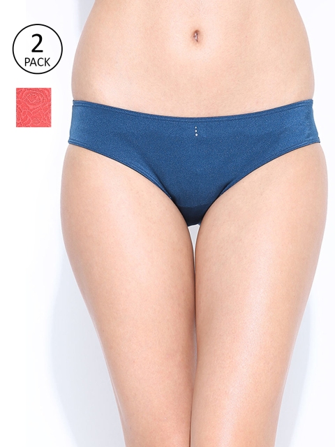 

Amante Women Pack of 2 Bikini Briefs, Blue