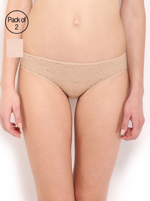 

Amante Women Pack of 2 Briefs, Nude